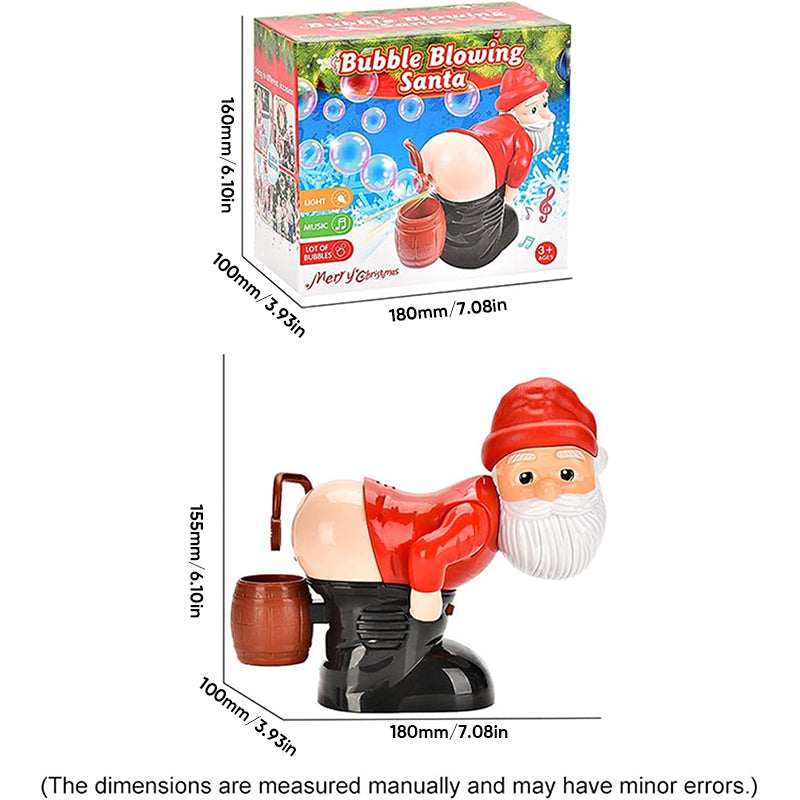 Create Magical Christmas Moments With Santa's Bubble Surprise 🎅 Fun Santa Bubble Machine 🎄