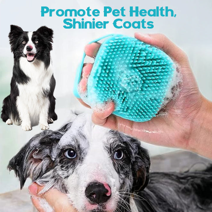 Oraventra 2-in-1 Soft Silicone Pet Bath & Massage Brush🐾✨