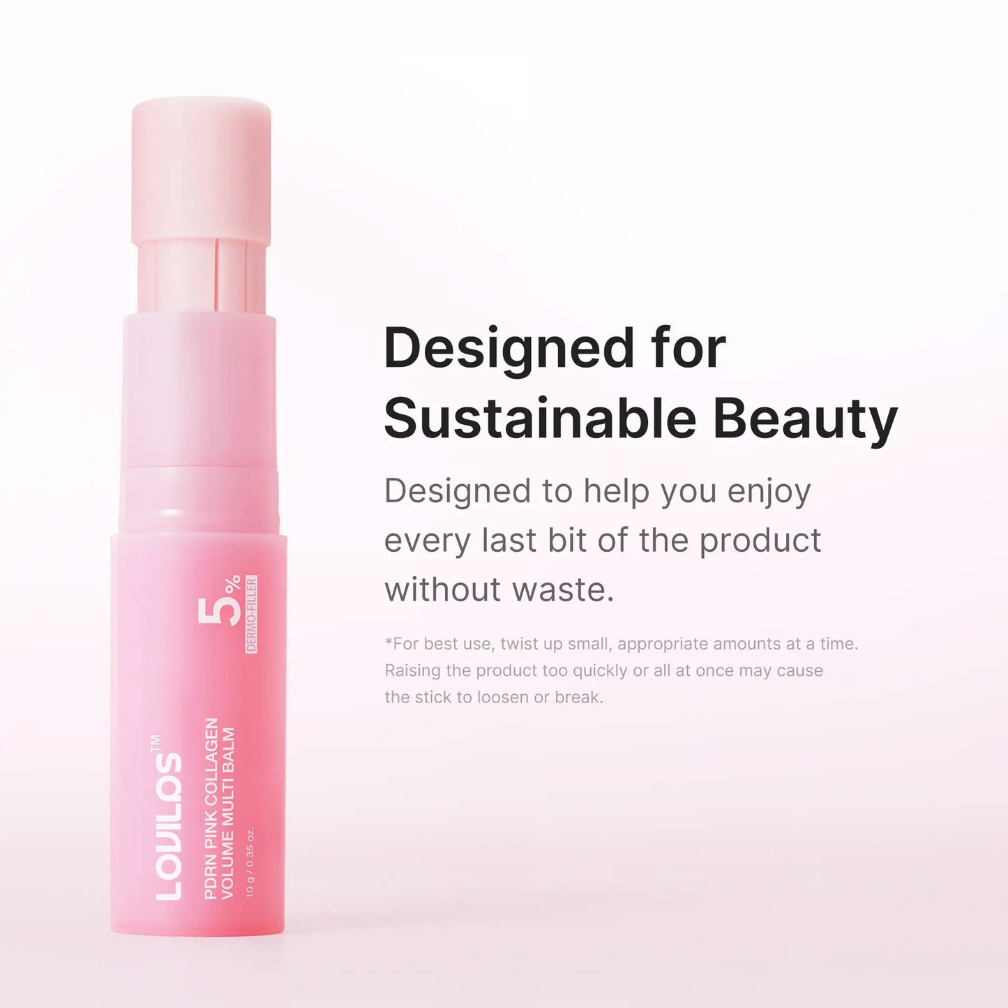 LOVILDS® PDRN & Pink Collagen Solid Serum Multi-Stick | All-In-One Anti-Aging Volume Treatment for Face, Eyes & Neck