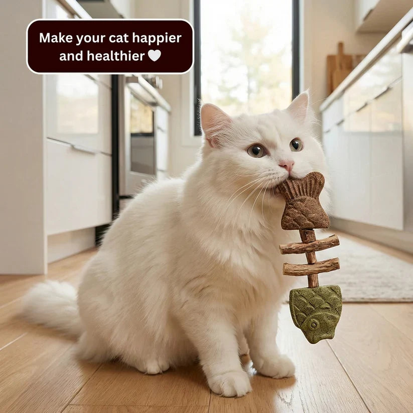 Catnip & Silvervine Chew