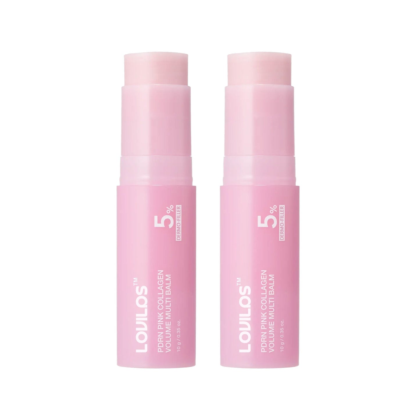 LOVILDS® PDRN & Pink Collagen Solid Serum Multi-Stick | All-In-One Anti-Aging Volume Treatment for Face, Eyes & Neck