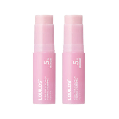 LOVILDS® PDRN & Pink Collagen Solid Serum Multi-Stick | All-In-One Anti-Aging Volume Treatment for Face, Eyes & Neck