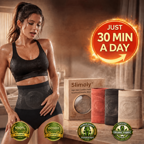 Slimoly® High-Waisted Tummy Control Yoga Shorts