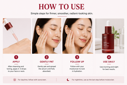 NAD+ EGF Firming Serum | NAD+, EGF, Collagen Extract, Anti-aging, Plumping, Radiance Boosting Serum | Cares for Look of Fine Lines, Skin Elasticity & Firmness
