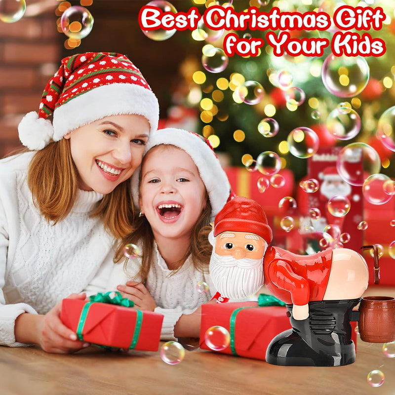 Create Magical Christmas Moments With Santa's Bubble Surprise 🎅 Fun Santa Bubble Machine 🎄