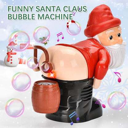 Create Magical Christmas Moments With Santa's Bubble Surprise 🎅 Fun Santa Bubble Machine 🎄
